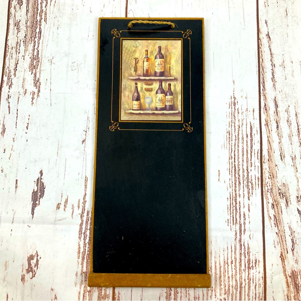 Wine & Bar Chalkboard Decorative Hanging